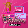 Beauty Salon Cartoon Doll Maker